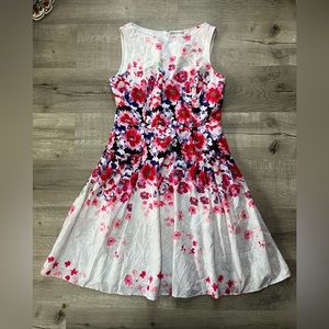 Eshakti floral gradient dress, 14